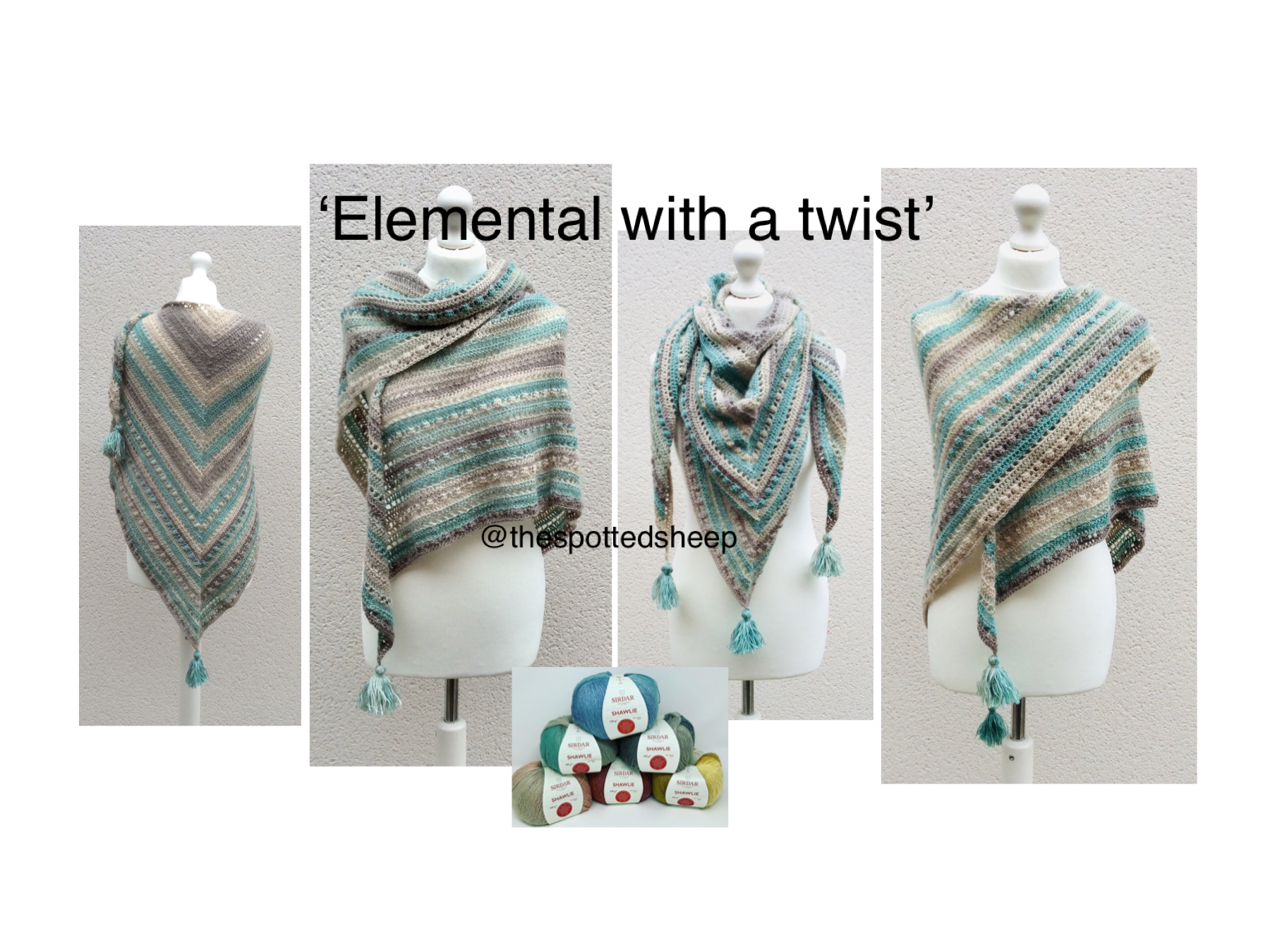 ‘Elemental with a Twist’ Crochet Pattern