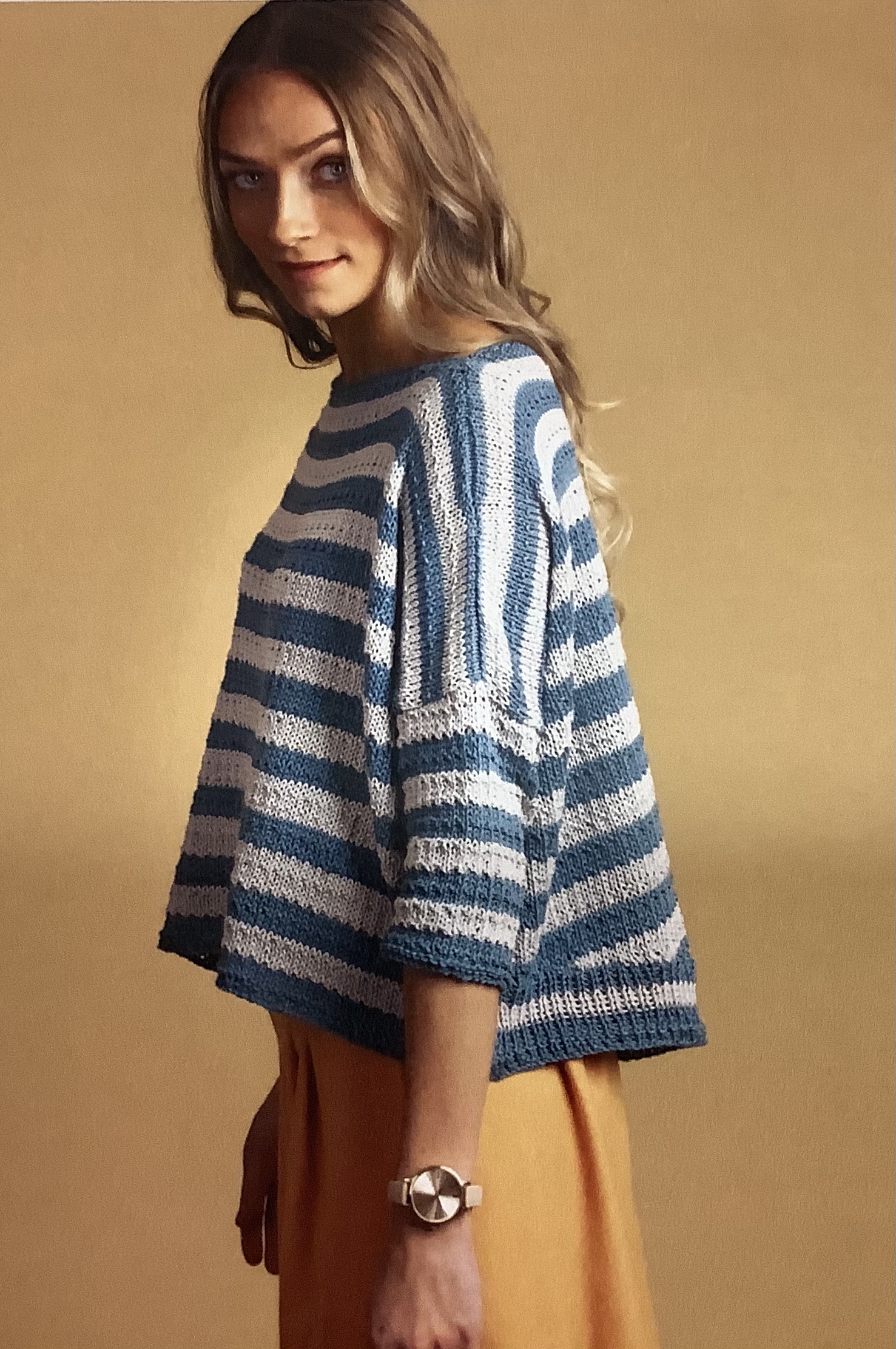 Wendy Relaxed Easy Knit Sweater Pattern 6147 - Spotted Sheep